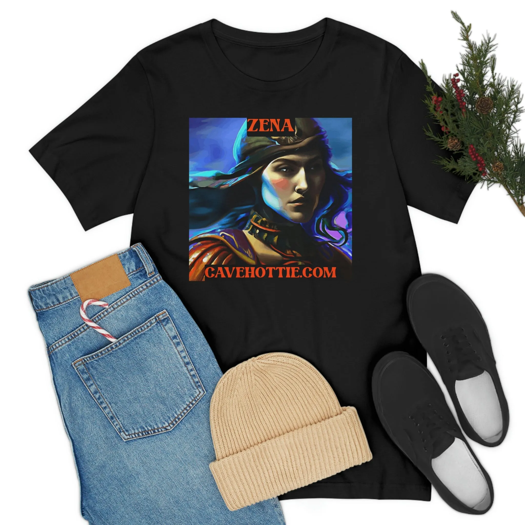 Zena Cavehottie.com Short Sleeve Tee