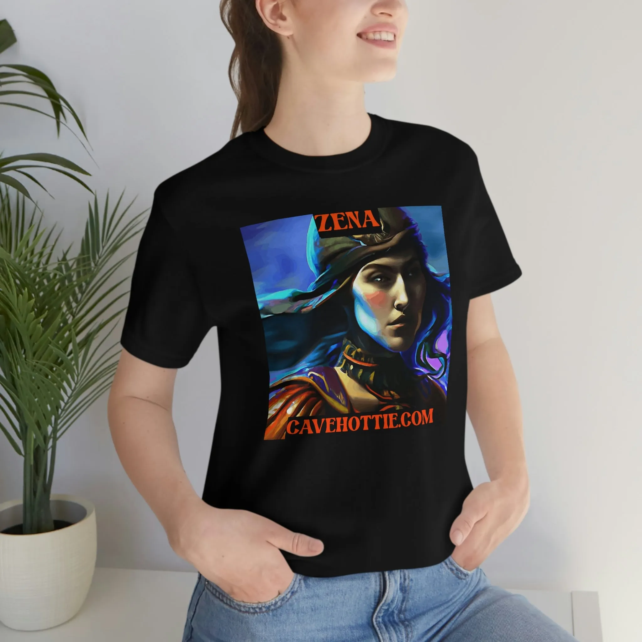 Zena Cavehottie.com Short Sleeve Tee